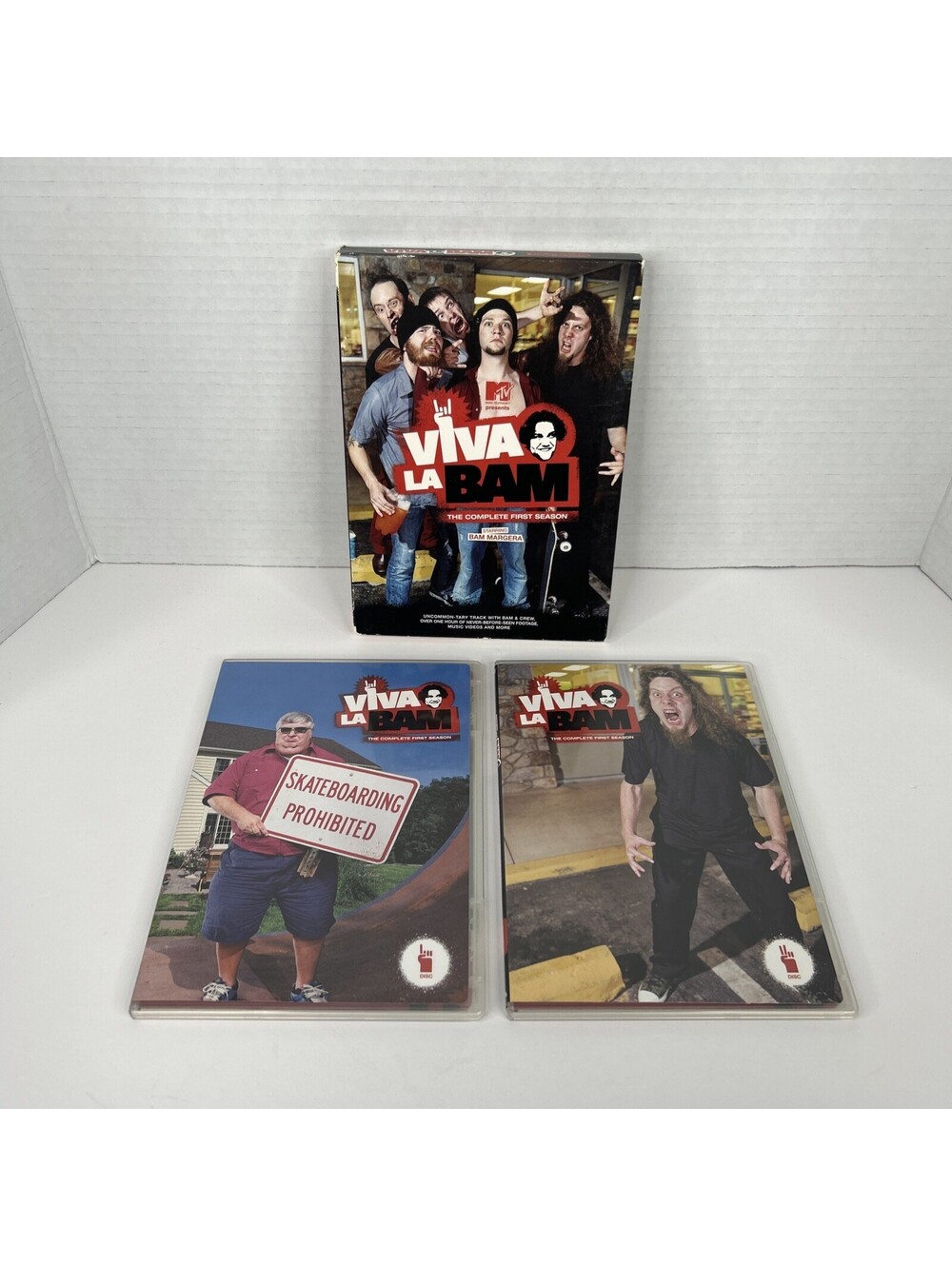 Viva La Bam The Complete First Season 2-Disc DVD Set 2003 Ban Magera MTV Tested - Picture 2 of 15